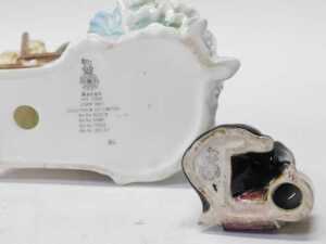 Miscellaneous ceramics, to include a Royal Doulton porcelain figure modelled as Ascot, HN2356, a... - 9