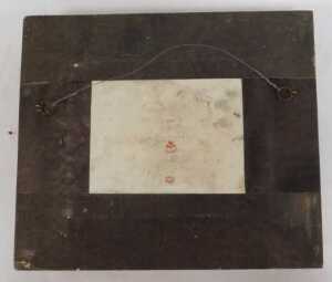A Vienna style porcelain plaque after A Wheeler, depicting a jockey on horseback, impressed mark... - 4