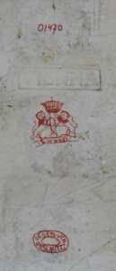 A Vienna style porcelain plaque after A Wheeler, depicting a jockey on horseback, impressed mark... - 5