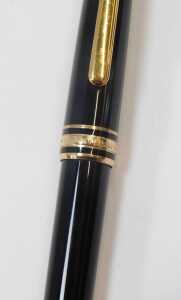 A Montblanc Meisterstuck Classique ballpoint pen, in black, model 10883 BP 164, together with... - 2