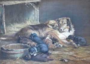 A group of pictures, to include Jasmine Squires, Happy Mother, pastel, signed, 29cm x 40cm, a... - 7