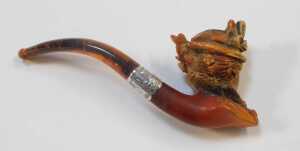 An Edward VII silver miniature pepper pot, of cylindrical form with raised banding, Birmingham... - 2