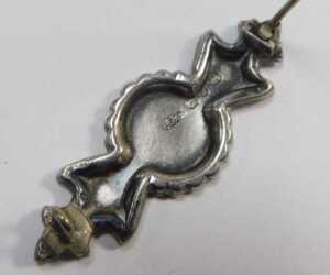 A group of silverware, comprising a silver and enamel Justice Truth and Philanthropy crest,... - 4
