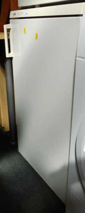 A Zanussi Freezone undercounter freezer, white.