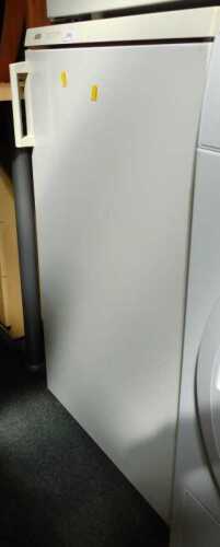 A Zanussi Freezone undercounter freezer, white.