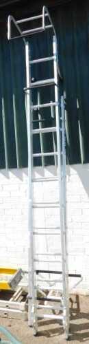 A Lyte Trade roof ladder.