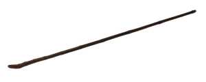 A late Victorian simulated bamboo sword stick, 80cm high.