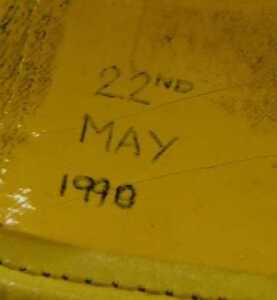 George Best interest. A London Fire Brigade fire helmet, signed by George Best, named to... - 4