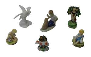 A group of ceramics, to include a Royal Doulton Images of Nature Always and Forever group,...