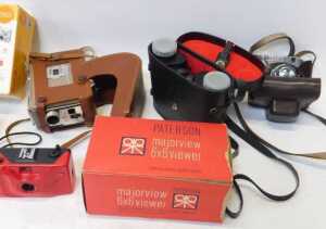 Cameras and optical related equipment, to include a Kodak Brownie 8mm movie camera, a Coronet... - 3