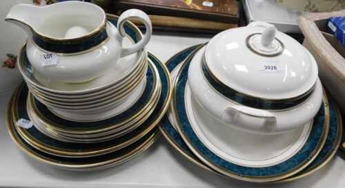 A Royal Doulton Biltmore pattern part dinner service, to include tureen with cover, oval meat...