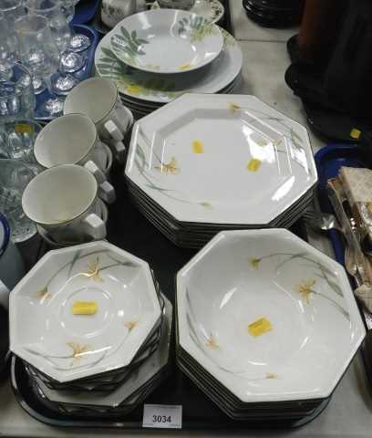 Ceramics, to include a Johnson Brothers part breakfast service, including bowls, saucers, cups,...