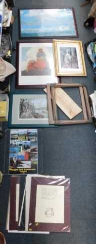 Pictures and prints, to include portraits, landscapes, still life, etc. (contents under 1 table)