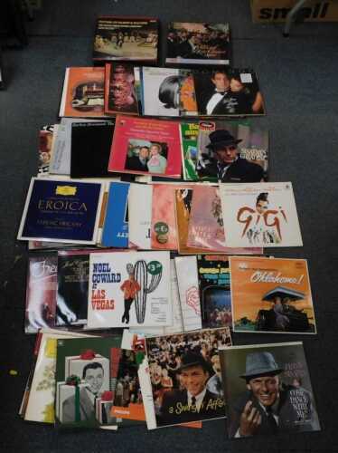 LP records, mainly classical, etc, some box sets. (1 box)