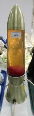 A model LP10 lava lamp.