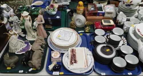 Ceramics and household items, to include a part Hornsea coffee service, with cups, saucers, and...