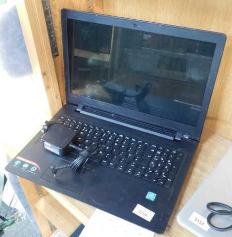 A Lenovo IdeaPad 110-1BR 15" laptop, Windows 10, 4gb RAM, Intel N3060 processor, with charger.