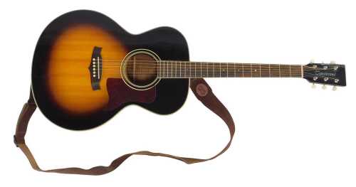 A Tanglewood Guitar Company Sundance acoustic guitar, TW60SCVS, 104cm long, with case, and...