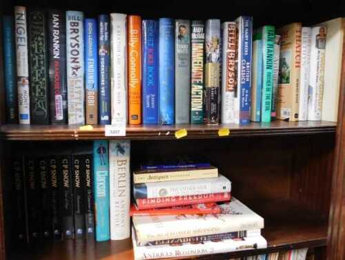 Books, predominantly non fiction, to include works by Bill Bryson, Billy Connolly, fiction to...