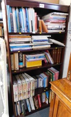 Books, predominantly non fiction, related to drawing and painting, history, gardening, various...