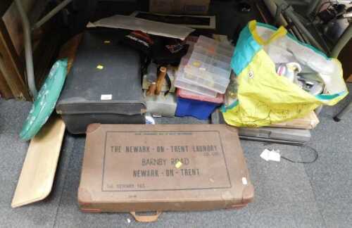 Household items, to include umbrellas, walking sticks, cases, fishing tackle, ice skates, etc....