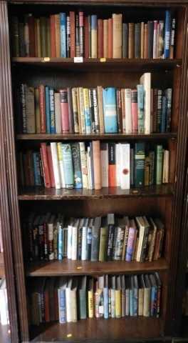 Books, to include titles by Ed McBain, Homer, The Odyssey, John LeCarre, Susan Howatch, etc. (5...