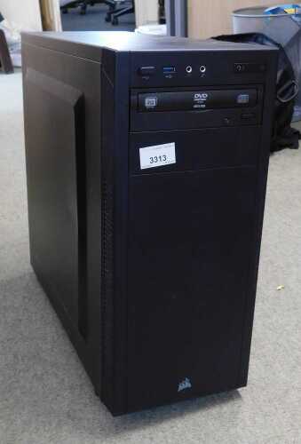 A custom built P/C, with an Asus A320m motherboard, 16gb of Corsair Vengeance DDR4, Xpg Nvme...