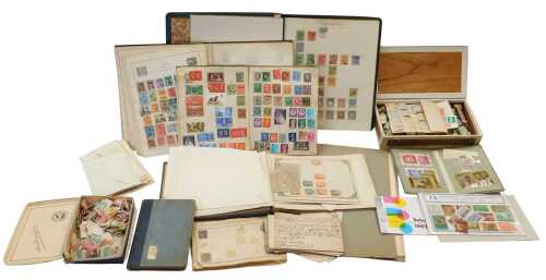 Philately. World and GB, loose and in albums, to include Irish Free State stamped 1922, Turkey,...