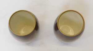 A pair of Royal Doulton ovoid vases, painted with Dutch interior tavern scenes with figures... - 3