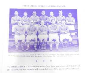 A football programme, Liverpool vs Djurgarden, Ebbets Field Brooklyn New York, June 18th 1948. - 3