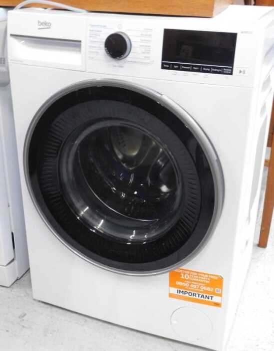 A Beko BPR0500 washing machine.