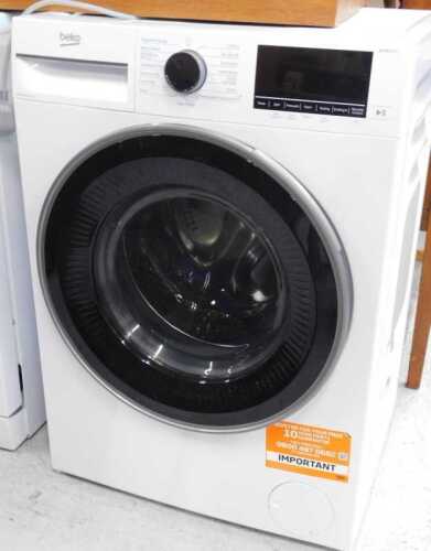 A Beko BPR0500 washing machine.