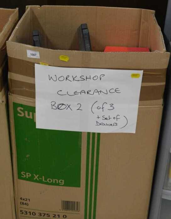 Various tools, related items, toolboxes, various other items, hand tools, etc. (a quantity)