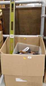 Various tools, hand tools, mallet, Stanley Bailey wood plane, G clamp hand saw, other tools, etc....