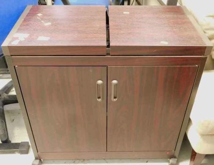 A hostess trolley. WARNING! This lot contains untested or unsafe electrical items. It is...