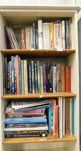 Various books, Bradshaw's Railway Guide, other hardback, mainly non-fiction, Native American...