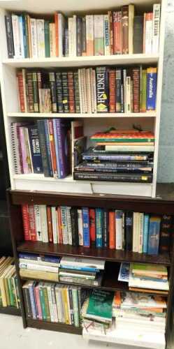 Various books, fiction, non-fiction, When Footballer's Were Skint, The Law of Delay, Great...