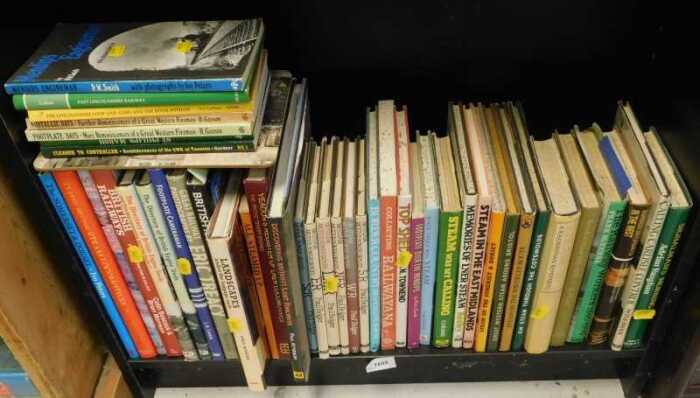 Various books, railway related Steam Was My Calling, other steam related books, mainly hardback,...