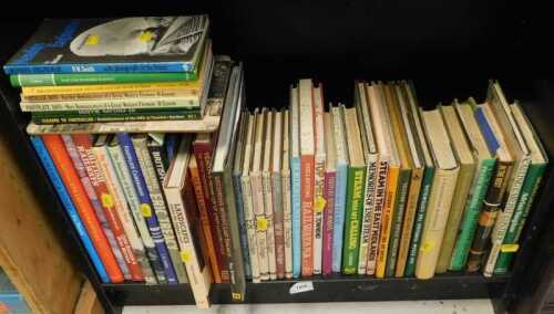 Various books, railway related Steam Was My Calling, other steam related books, mainly hardback,...