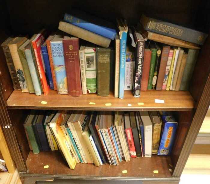 Various books, Symptoms, Edward Heath Music, AA Road Book, various other hardback non fiction,...