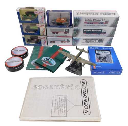 Various diecast vehicles, unopened Eddie Stobart 1:76 scale diecast lorries, various other Eddie...