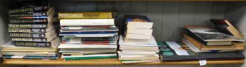 Various books, pamphlets, paperback books, Dexter (Colin) The Riddle of the Third Mile, etc. (1...