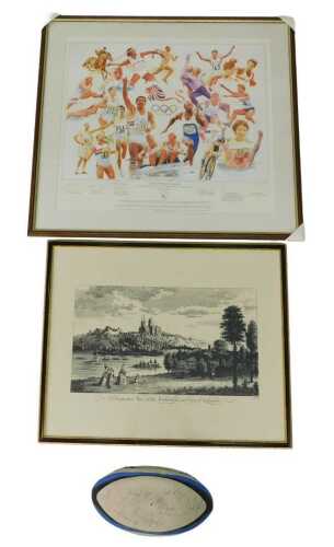 Prints and pictures, etc., British Olympic Legends, Kene (Gary) Celebration of 100 Years of...