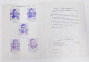 Football programmes, International Soccer Match Liverpool, of the first division English league,... - 4