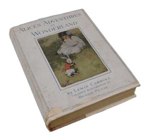 Carroll (Lewis). Alice's Adventures in Wonderland, illustrated by Bessie Pease, published by J...
