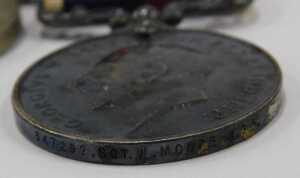 A WWI and WWII medal group, comprising WWI Victory and Campaign medals, WWII Victory Campaign... - 3