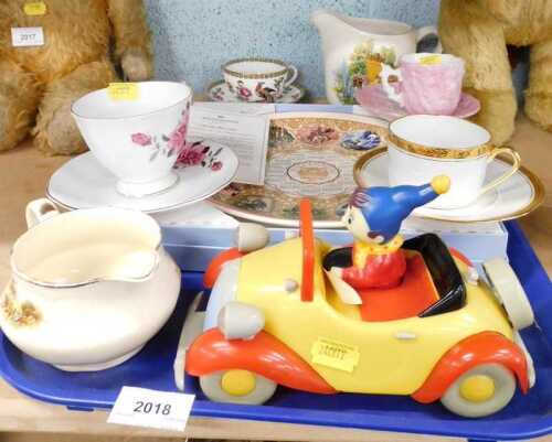 Ceramics, to include a Limoges part trio, an Alfred Meakin of England milk jug, Wedgwood 1999...