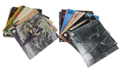 Various records, 33rpm, popular music, The Hollies mono, Jack Jones Greatest Hits, Lindisfarne,...