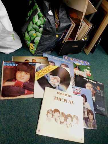 Various records, 33rpm, popular music, etc., to include Bay City Rollers, Once Upon a Star, with...