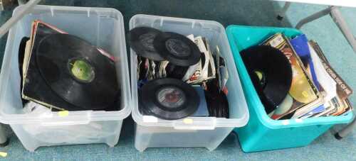 Housewares, to include Records, photographs and books. (contents under one table)